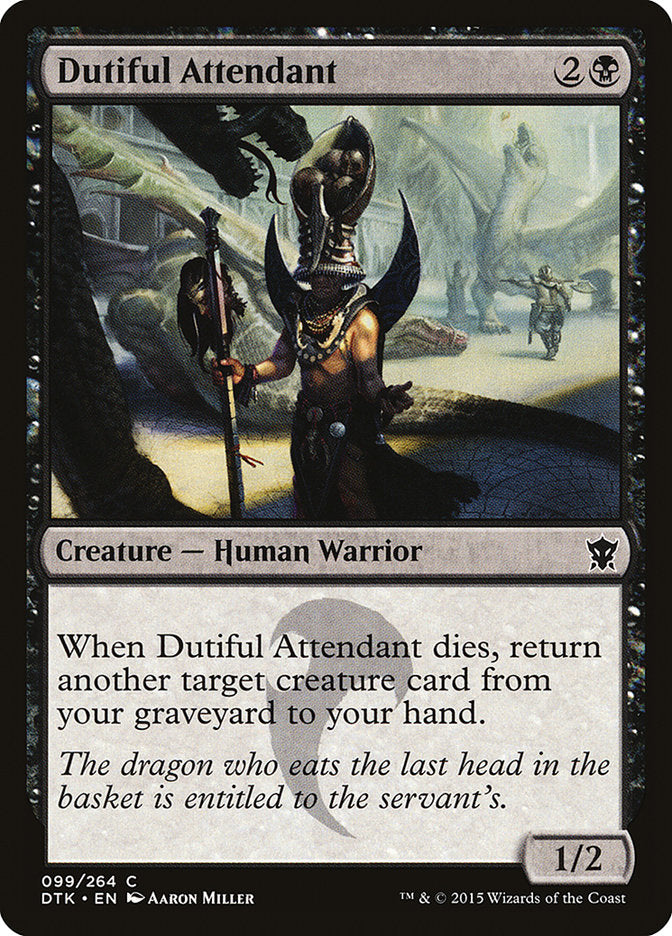 Dutiful Attendant [Dragons of Tarkir] | Dragon's Lair Comics and Fantasy Houston TX