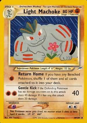 Light Machoke (49/105) [Neo Destiny Unlimited] | Dragon's Lair Comics and Fantasy Houston TX