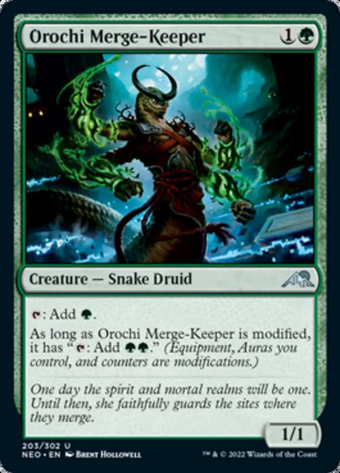 Orochi Merge-Keeper [Kamigawa: Neon Dynasty] | Dragon's Lair Comics and Fantasy Houston TX