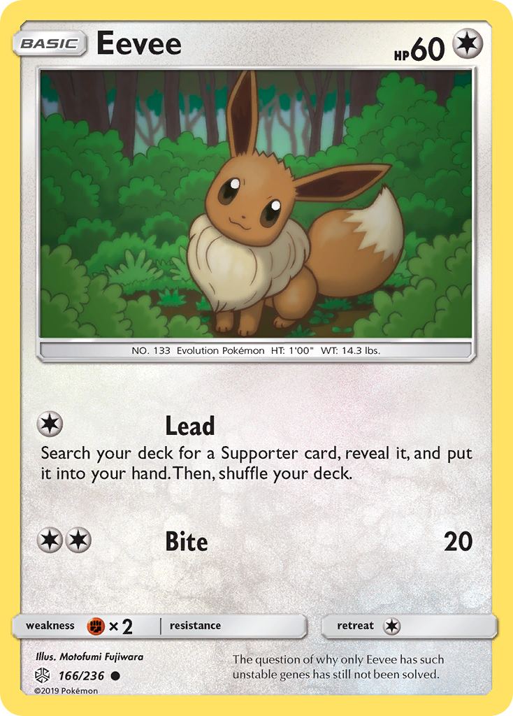 Eevee (166/236) [Sun & Moon: Cosmic Eclipse] | Dragon's Lair Comics and Fantasy Houston TX