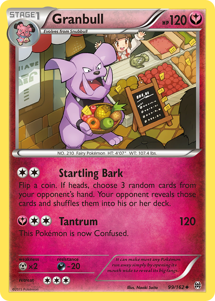 Granbull (99/162) [XY: BREAKthrough] | Dragon's Lair Comics and Fantasy Houston TX