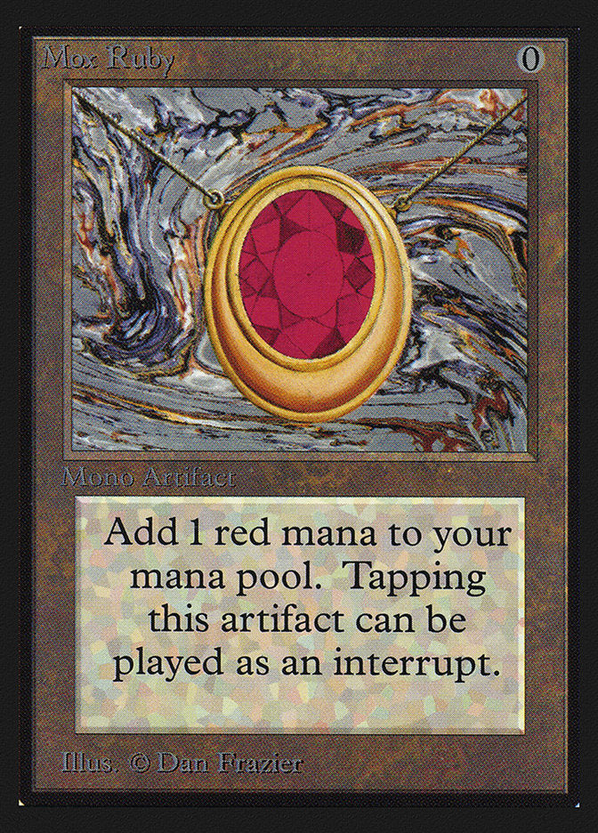 Mox Ruby [International Collectors' Edition] | Dragon's Lair Comics and Fantasy Houston TX