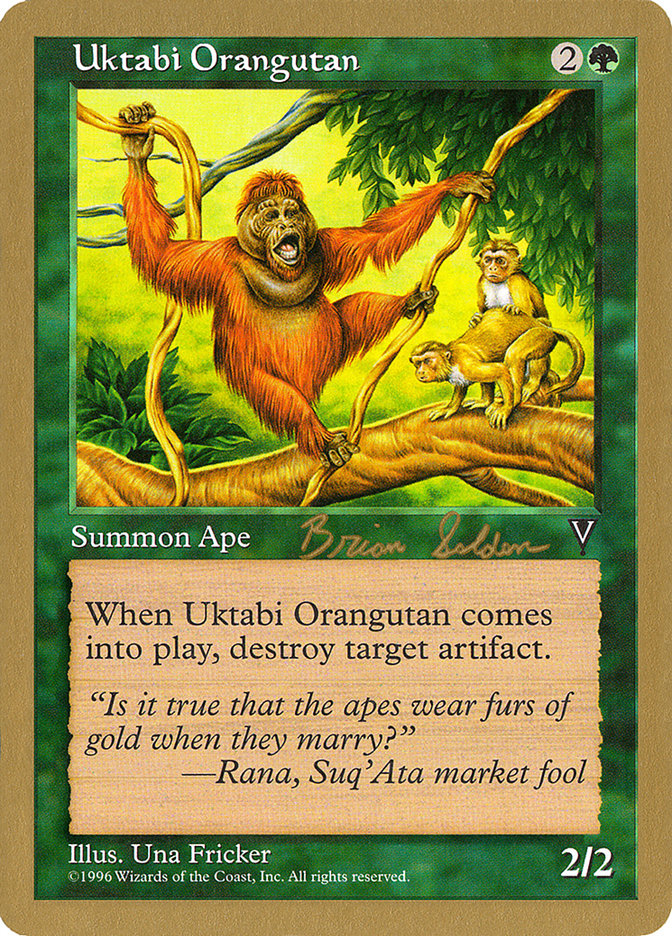 Uktabi Orangutan (Brian Selden) [World Championship Decks 1998] | Dragon's Lair Comics and Fantasy Houston TX