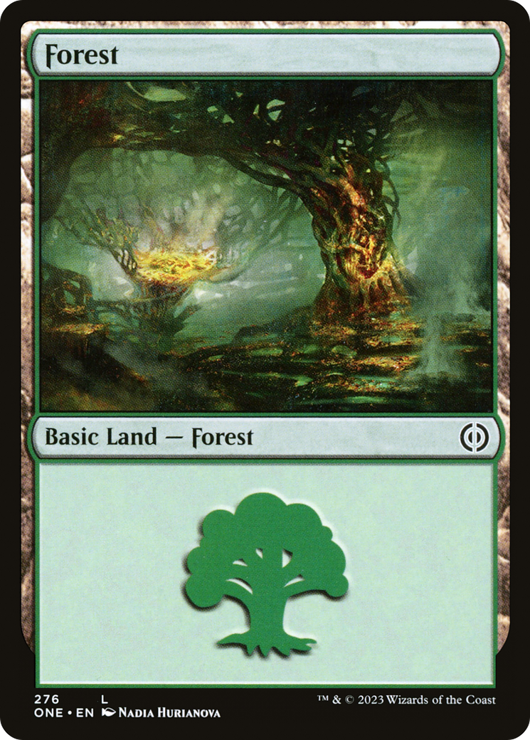 Forest (276) [Phyrexia: All Will Be One] | Dragon's Lair Comics and Fantasy Houston TX