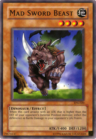 Mad Sword Beast [TP4-020] Common | Dragon's Lair Comics and Fantasy Houston TX