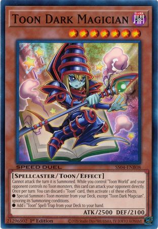 Toon Dark Magician [SS04-ENB08] Common | Dragon's Lair Comics and Fantasy Houston TX