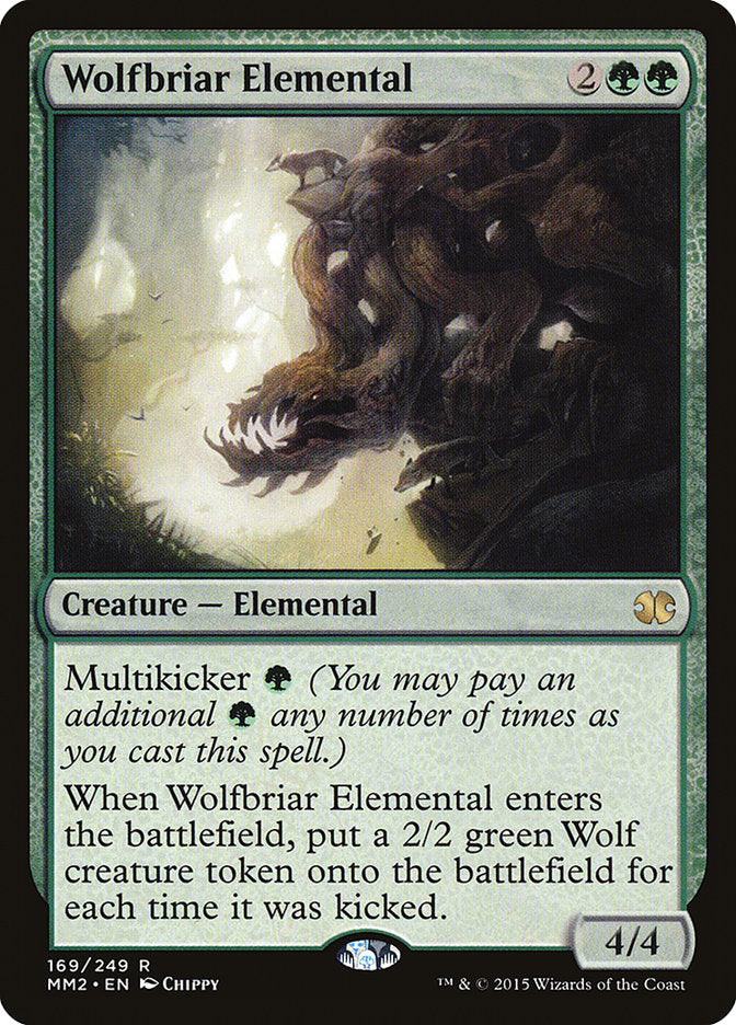 Wolfbriar Elemental [Modern Masters 2015] | Dragon's Lair Comics and Fantasy Houston TX