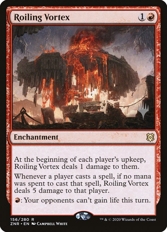 Roiling Vortex (Promo Pack) [Zendikar Rising Promos] | Dragon's Lair Comics and Fantasy Houston TX