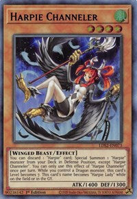 Harpie Channeler (Blue) [LDS2-EN073] Ultra Rare | Dragon's Lair Comics and Fantasy Houston TX