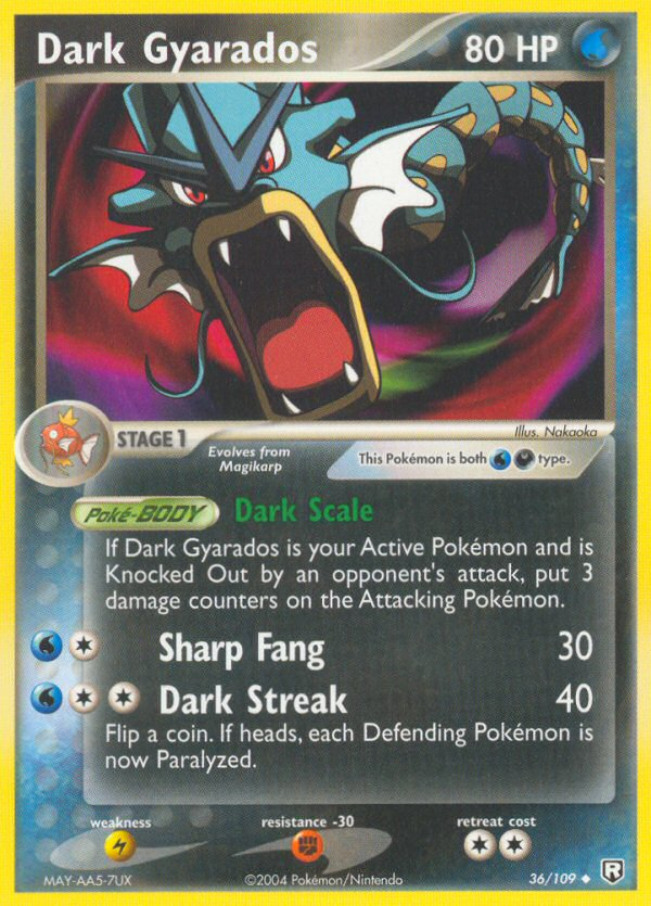 Dark Gyarados (36/109) [EX: Team Rocket Returns] | Dragon's Lair Comics and Fantasy Houston TX