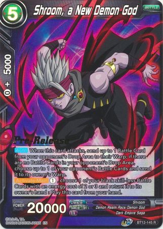 Shroom, a New Demon God (BT12-145) [Vicious Rejuvenation Prerelease Promos] | Dragon's Lair Comics and Fantasy Houston TX