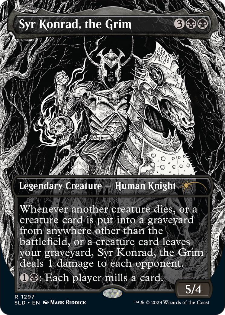 Syr Konrad, the Grim [Secret Lair Drop Series] | Dragon's Lair Comics and Fantasy Houston TX