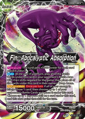 Fin // Fin, Apocalyptic Absorption (BT15-121) [Saiyan Showdown] | Dragon's Lair Comics and Fantasy Houston TX