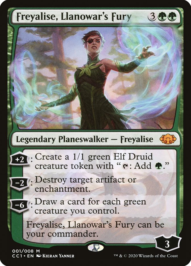 Freyalise, Llanowar's Fury [Commander Collection: Green] | Dragon's Lair Comics and Fantasy Houston TX