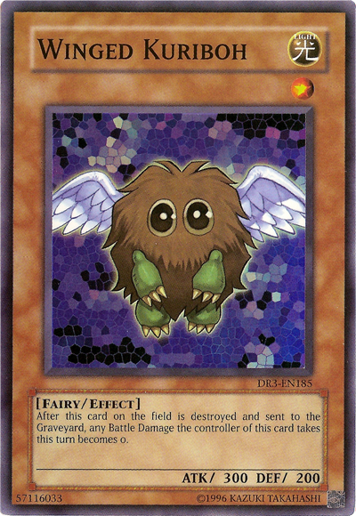 Winged Kuriboh [DR3-EN185] Super Rare | Dragon's Lair Comics and Fantasy Houston TX