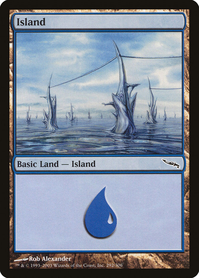 Island (292) [Mirrodin] | Dragon's Lair Comics and Fantasy Houston TX