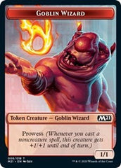 Goblin Wizard // Treasure Double-Sided Token [Core Set 2021 Tokens] | Dragon's Lair Comics and Fantasy Houston TX