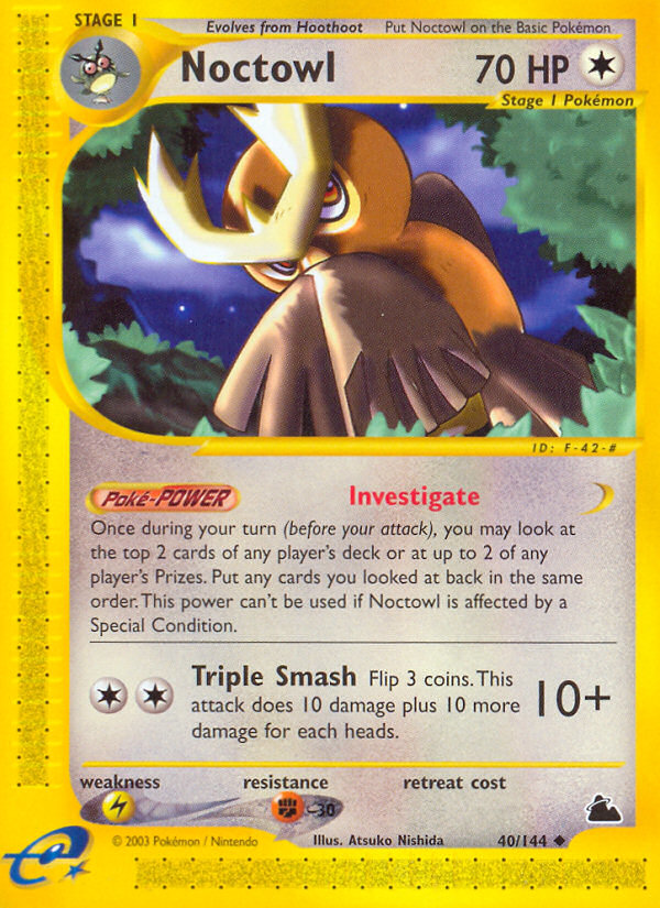 Noctowl (40/144) [Skyridge] | Dragon's Lair Comics and Fantasy Houston TX