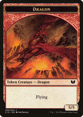 Spider // Dragon Double-Sided Token [Commander 2015 Tokens] | Dragon's Lair Comics and Fantasy Houston TX