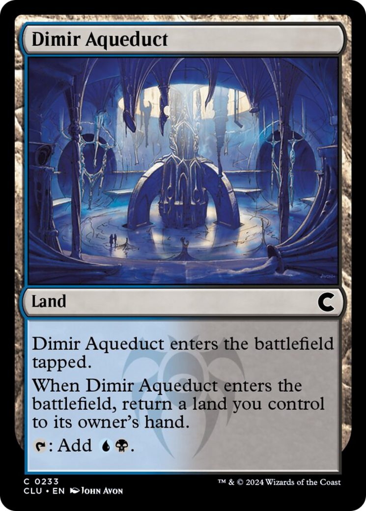 Dimir Aqueduct [Ravnica: Clue Edition] | Dragon's Lair Comics and Fantasy Houston TX