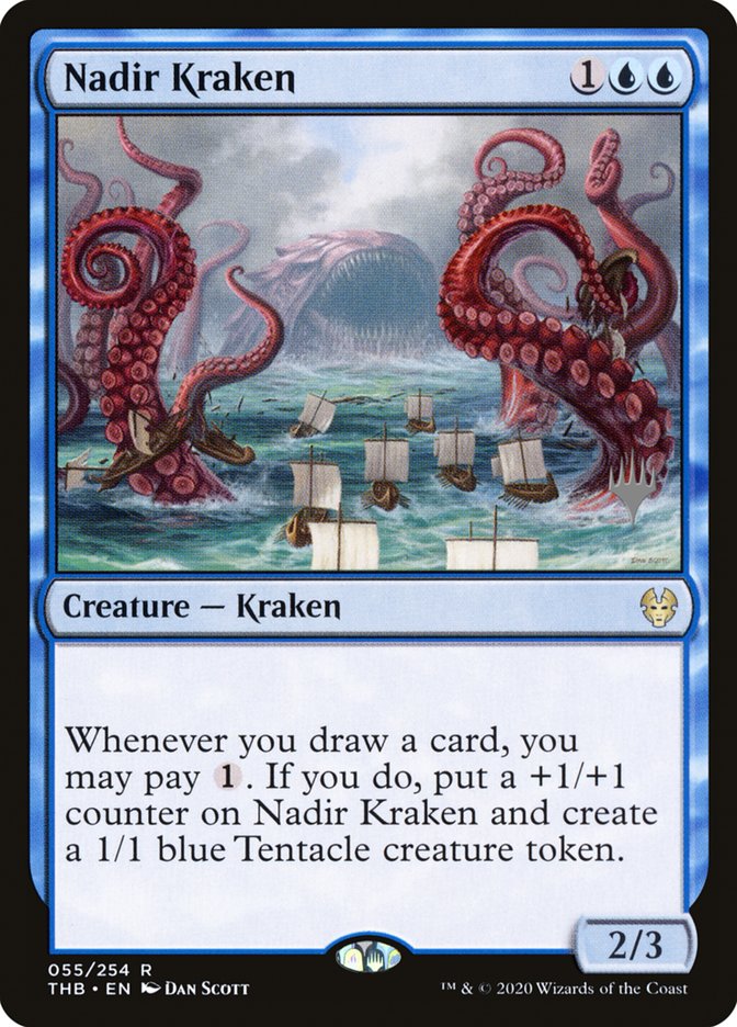 Nadir Kraken (Promo Pack) [Theros Beyond Death Promos] | Dragon's Lair Comics and Fantasy Houston TX