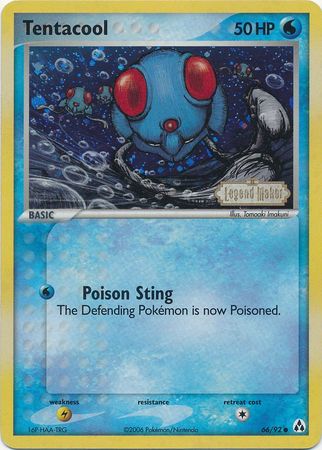 Tentacool (66/92) (Stamped) [EX: Legend Maker] | Dragon's Lair Comics and Fantasy Houston TX