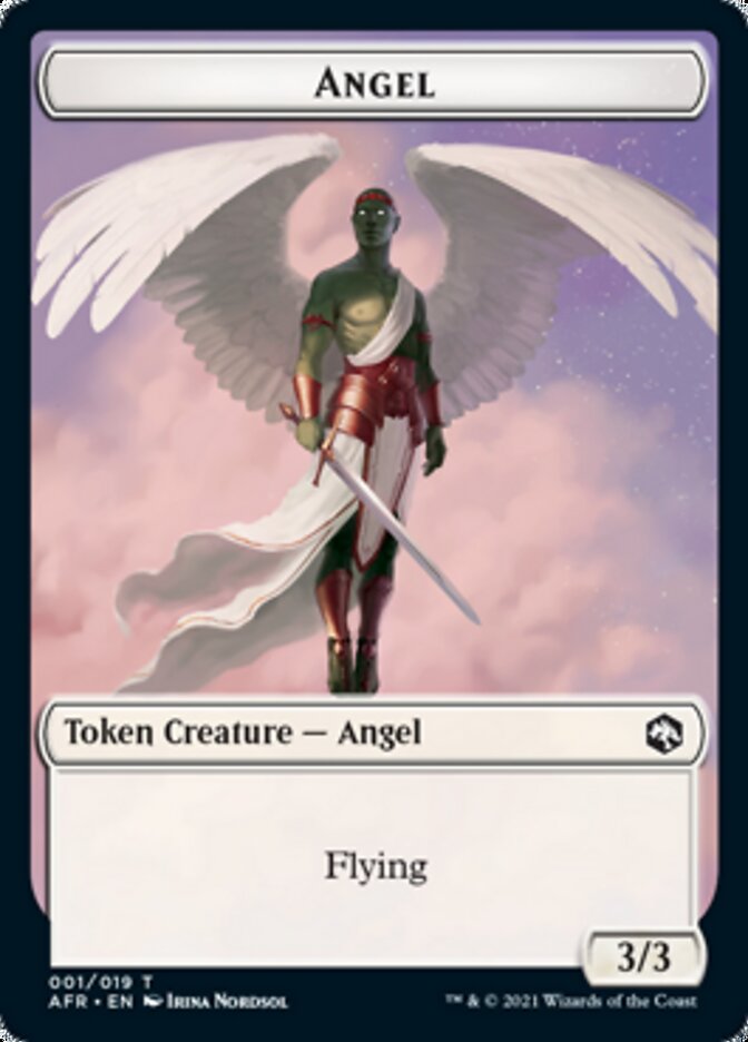 Angel Token [Dungeons & Dragons: Adventures in the Forgotten Realms Tokens] | Dragon's Lair Comics and Fantasy Houston TX