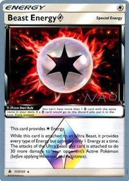 Beast Energy Prism Star (117/131) (Buzzroc - Naohito Inoue) [World Championships 2018] | Dragon's Lair Comics and Fantasy Houston TX