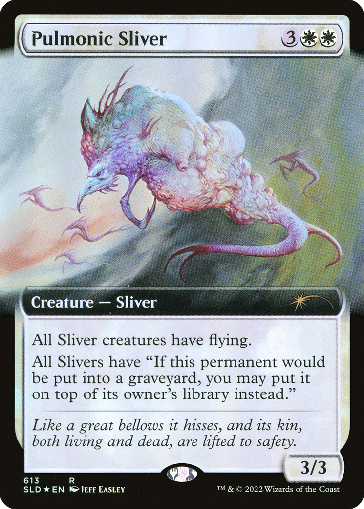 Pulmonic Sliver (Extended Art) [Secret Lair Drop Promos] | Dragon's Lair Comics and Fantasy Houston TX