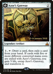 Azor's Gateway // Sanctum of the Sun [Rivals of Ixalan Prerelease Promos] | Dragon's Lair Comics and Fantasy Houston TX