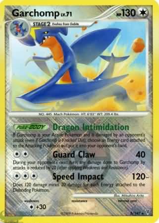 Garchomp (5/147) (Championship Promo) [Platinum: Supreme Victors] | Dragon's Lair Comics and Fantasy Houston TX