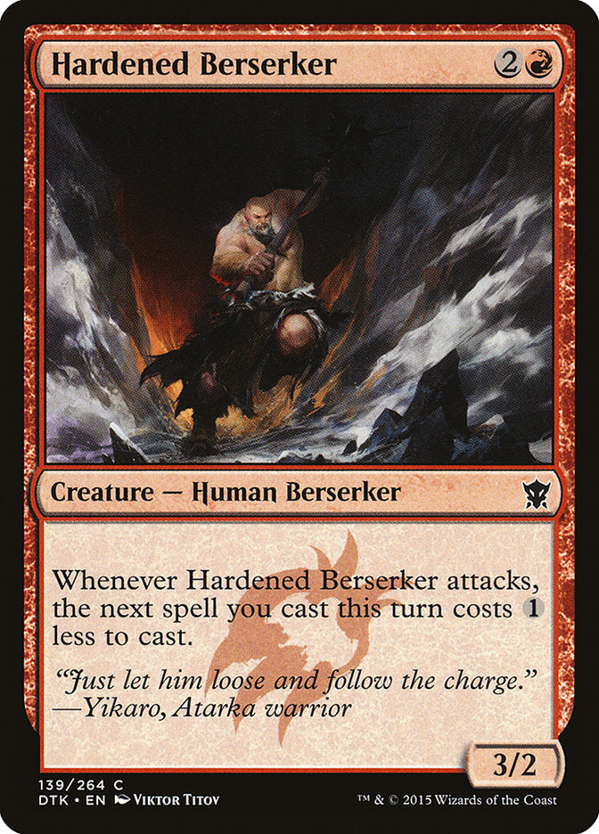 Hardened Berserker [Dragons of Tarkir] | Dragon's Lair Comics and Fantasy Houston TX