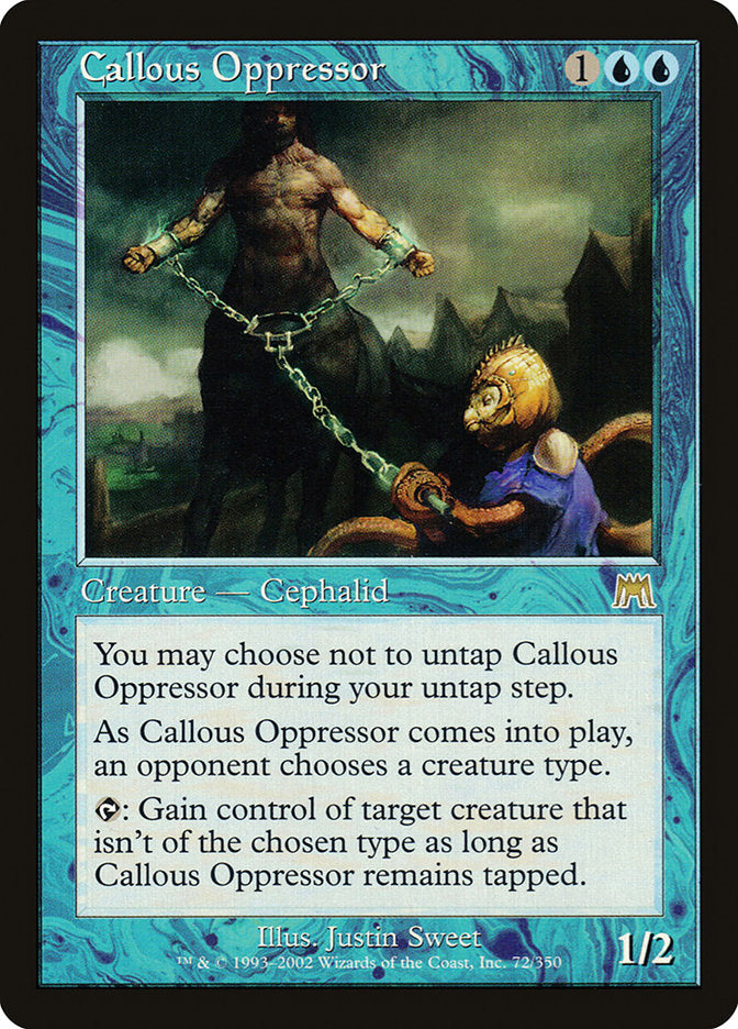 Callous Oppressor [Onslaught] | Dragon's Lair Comics and Fantasy Houston TX