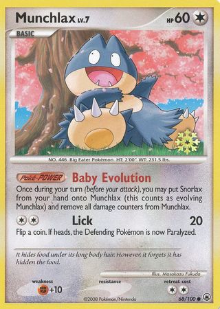 Munchlax (68/100) [Countdown Calendar Promos] | Dragon's Lair Comics and Fantasy Houston TX