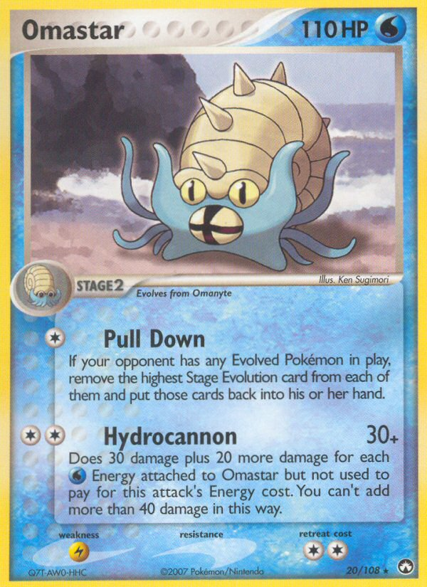 Omastar (20/108) [EX: Power Keepers] | Dragon's Lair Comics and Fantasy Houston TX