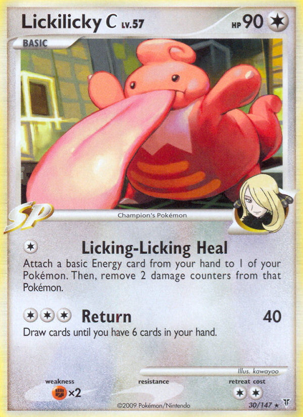 Lickilicky C (30/147) [Platinum: Supreme Victors] | Dragon's Lair Comics and Fantasy Houston TX