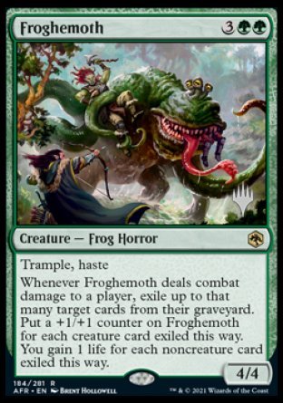 Froghemoth (Promo Pack) [Dungeons & Dragons: Adventures in the Forgotten Realms Promos] | Dragon's Lair Comics and Fantasy Houston TX