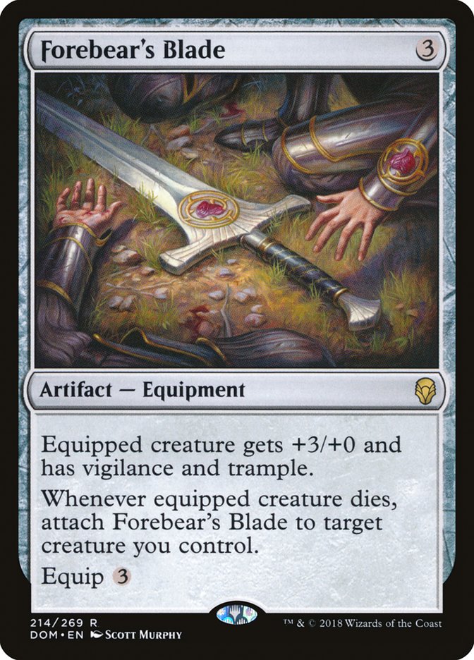 Forebear's Blade [Dominaria] | Dragon's Lair Comics and Fantasy Houston TX