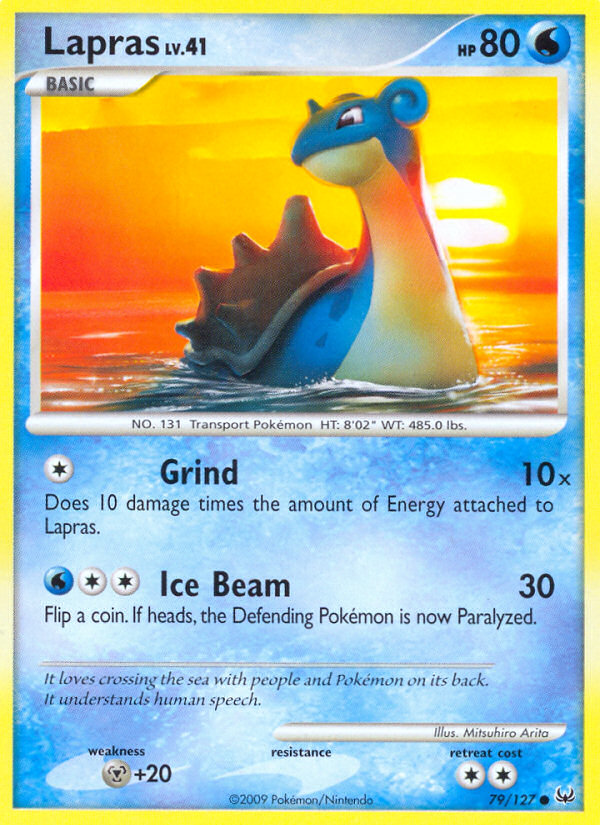 Lapras (79/127) [Platinum: Base Set] | Dragon's Lair Comics and Fantasy Houston TX