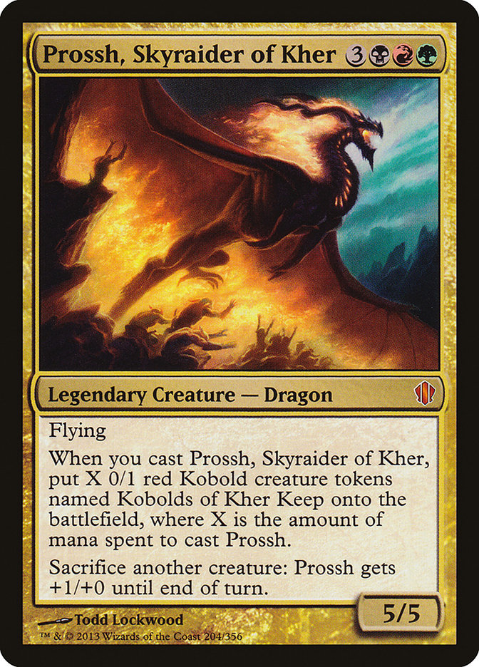 Prossh, Skyraider of Kher [Commander 2013] | Dragon's Lair Comics and Fantasy Houston TX