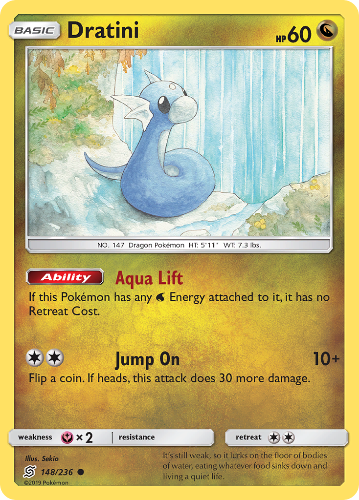 Dratini (148/236) [Sun & Moon: Unified Minds] | Dragon's Lair Comics and Fantasy Houston TX