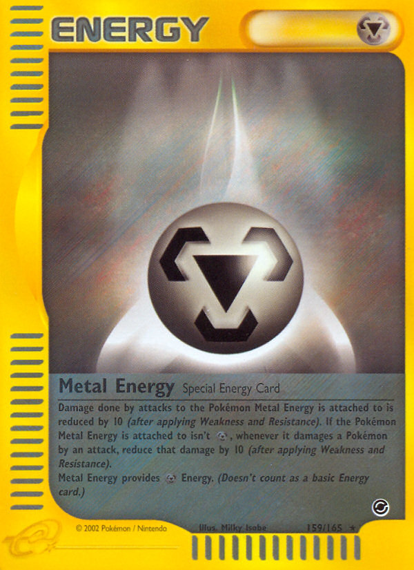 Metal Energy (159/165) [Expedition: Base Set] | Dragon's Lair Comics and Fantasy Houston TX