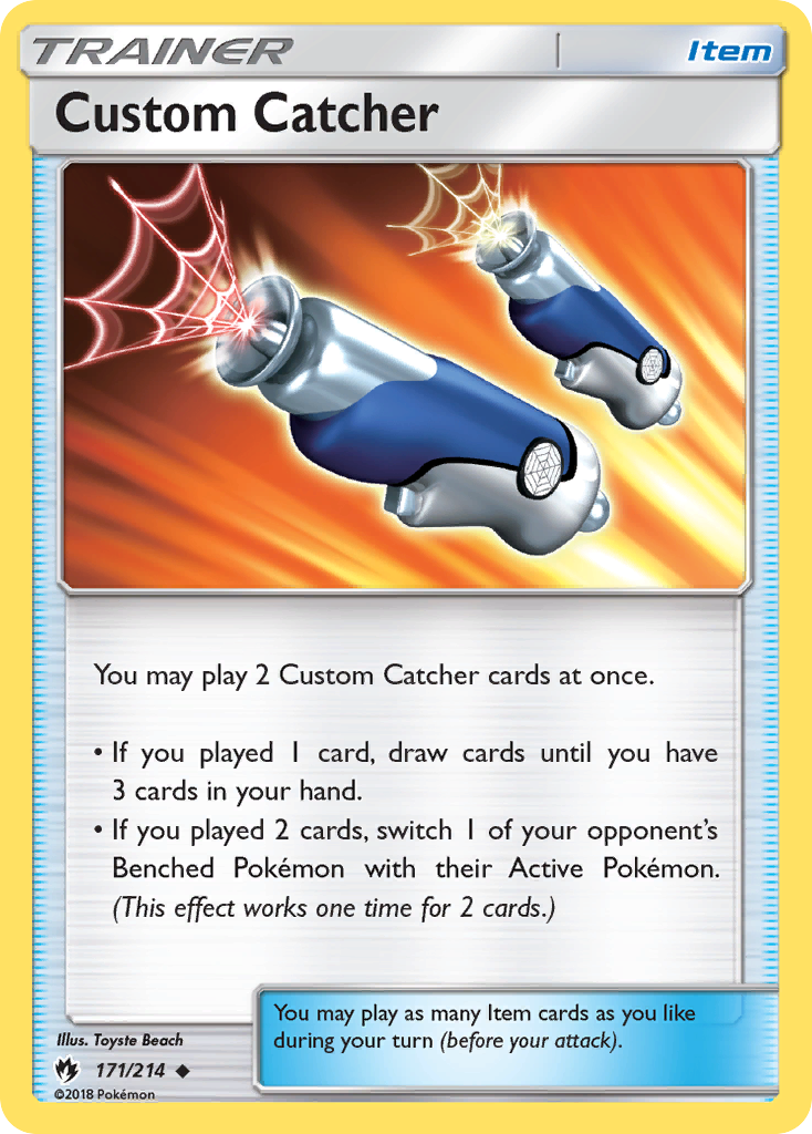 Custom Catcher (171/214) [Sun & Moon: Lost Thunder] | Dragon's Lair Comics and Fantasy Houston TX