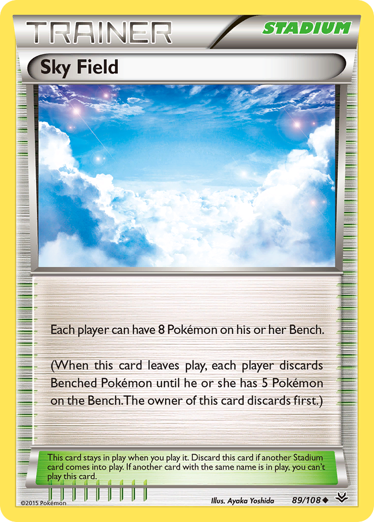 Sky Field (89/108) [XY: Roaring Skies] | Dragon's Lair Comics and Fantasy Houston TX