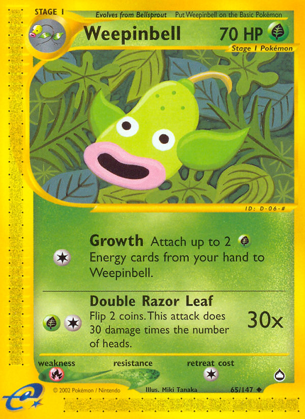 Weepinbell (65/147) [Aquapolis] | Dragon's Lair Comics and Fantasy Houston TX