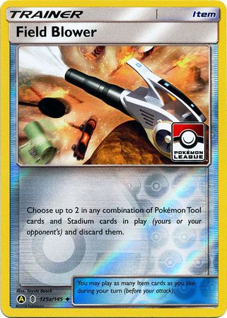 Field Blower (125a/145) (League Promo) [Sun & Moon: Guardians Rising] | Dragon's Lair Comics and Fantasy Houston TX