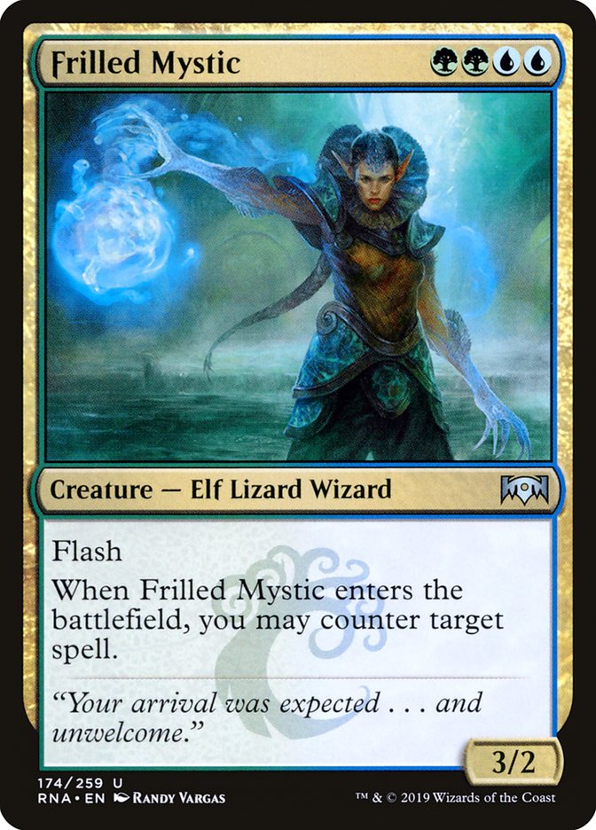 Frilled Mystic [Ravnica Allegiance] | Dragon's Lair Comics and Fantasy Houston TX