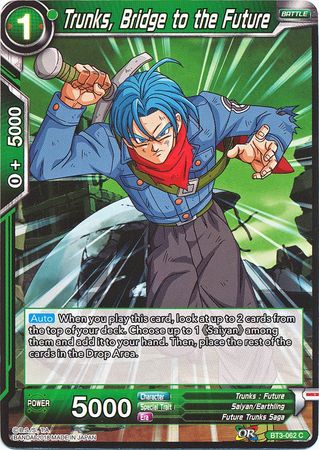 Trunks, Bridge to the Future (BT3-062) [Cross Worlds] | Dragon's Lair Comics and Fantasy Houston TX