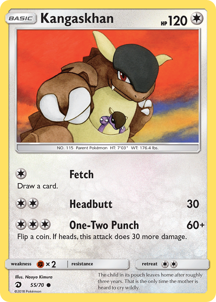 Kangaskhan (55/70) [Sun & Moon: Dragon Majesty] | Dragon's Lair Comics and Fantasy Houston TX