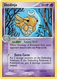 Shedinja (14/107) (Theme Deck Exclusive) [EX: Deoxys] | Dragon's Lair Comics and Fantasy Houston TX